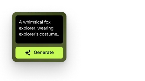 Visuel officiel de l'interface text-to-3D de Meshy AI